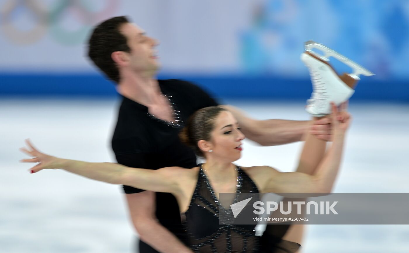 2014 Winter Olympics. Figure skating. Pairs. Short program