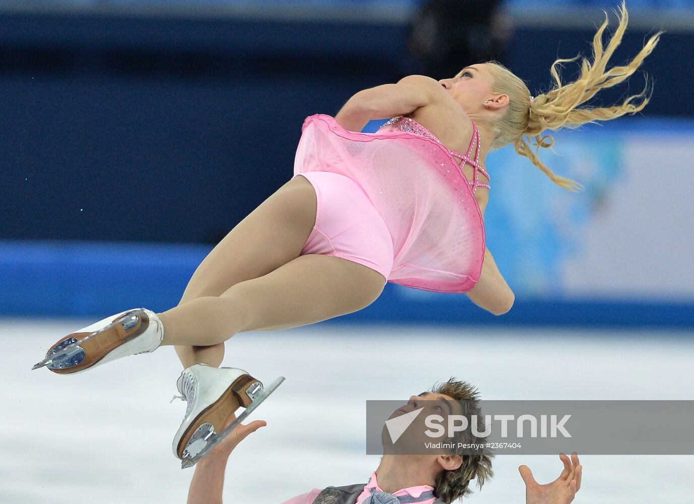 2014 Winter Olympics. Figure skating. Pairs. Short program