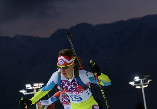 2014 Winter Olympics. Biathlon. Women. Pursuit race