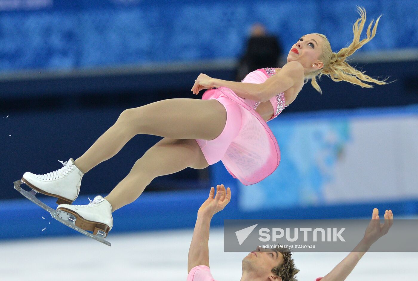 2014 Winter Olympics. Figure skating. Pairs. Short program