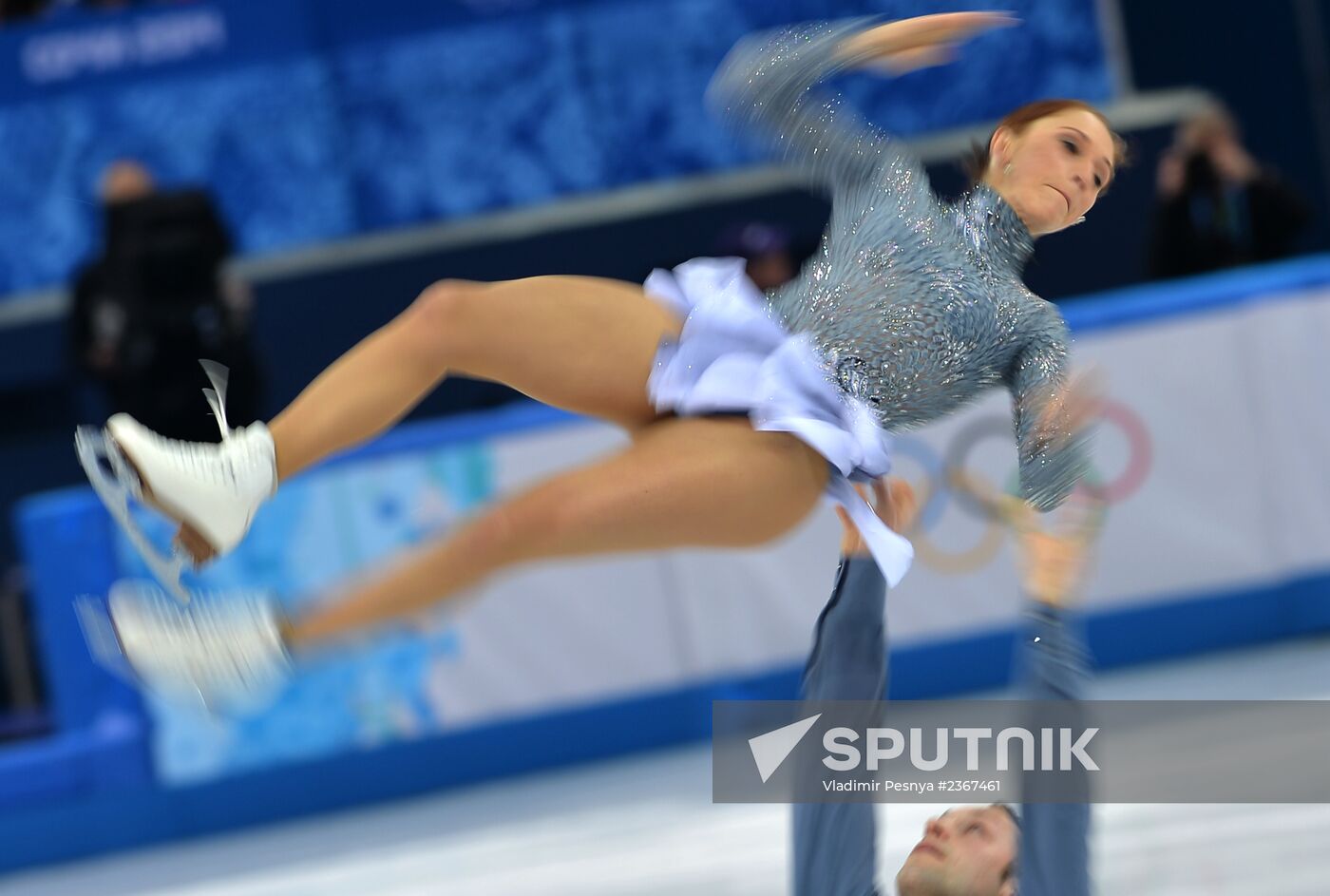 2014 Winter Olympics. Figure skating. Pairs. Short program