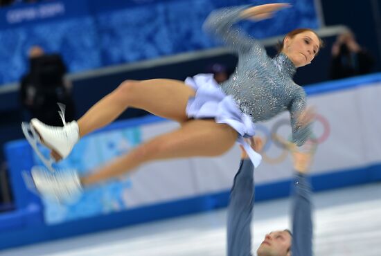 2014 Winter Olympics. Figure skating. Pairs. Short program