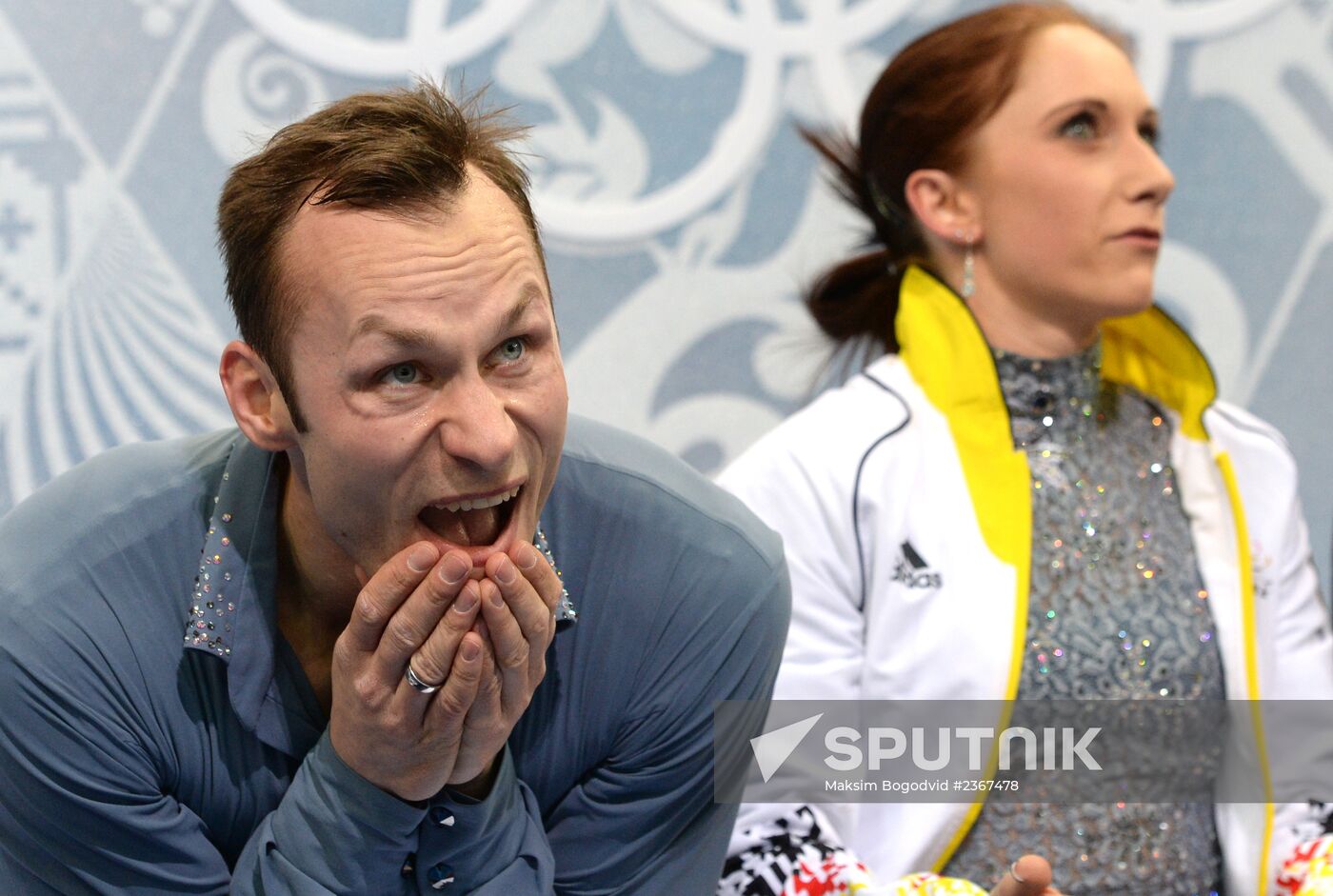 2014 Winter Olympics. Figure skating. Pairs. Short program