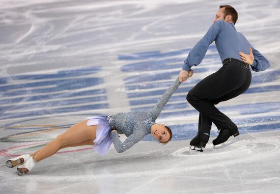 2014 Winter Olympics. Figure skating. Pairs. Short program