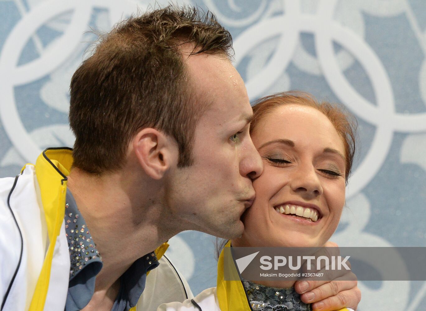 2014 Winter Olympics. Figure skating. Pairs. Short program