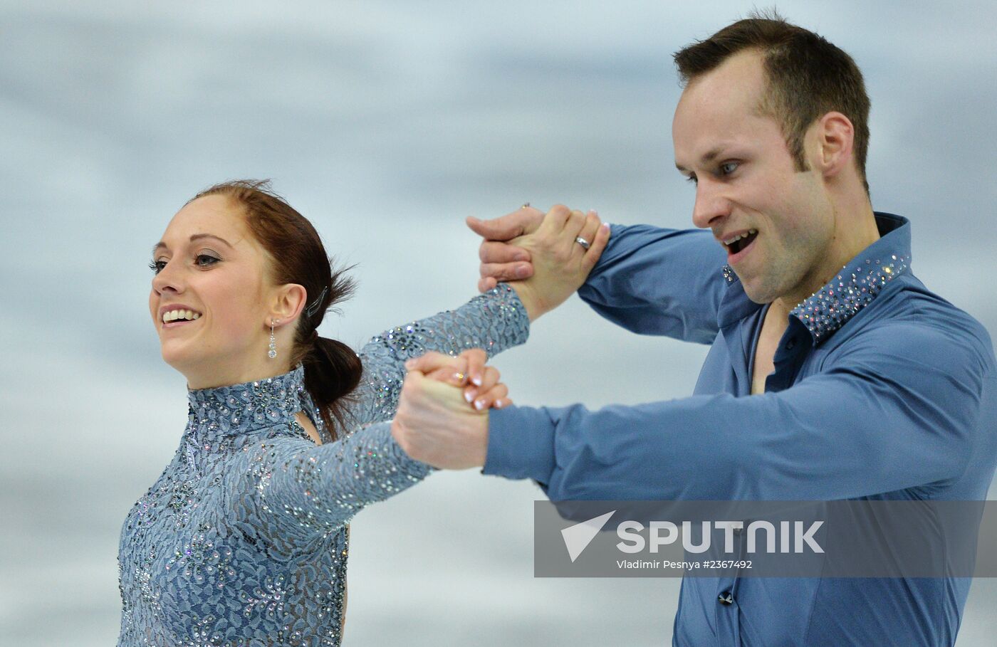 2014 Winter Olympics. Figure skating. Pairs. Short program