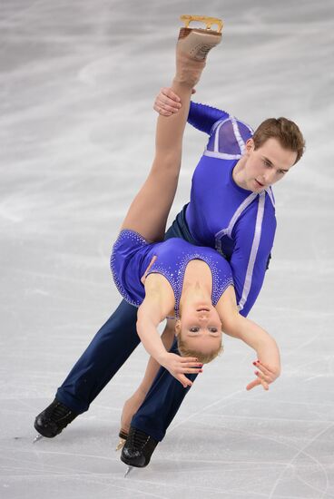 2014 Winter Olympics. Figure skating. Pairs. Short program