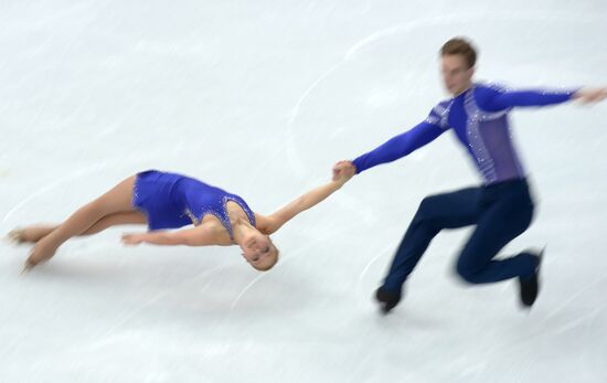 2014 Winter Olympics. Figure skating. Pairs. Short program