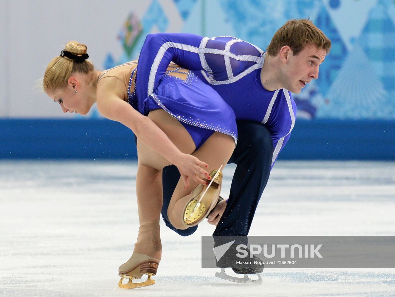 2014 Winter Olympics. Figure skating. Pairs. Short program