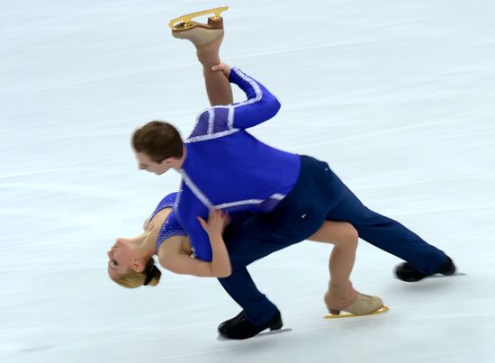 2014 Winter Olympics. Figure skating. Pairs. Short program