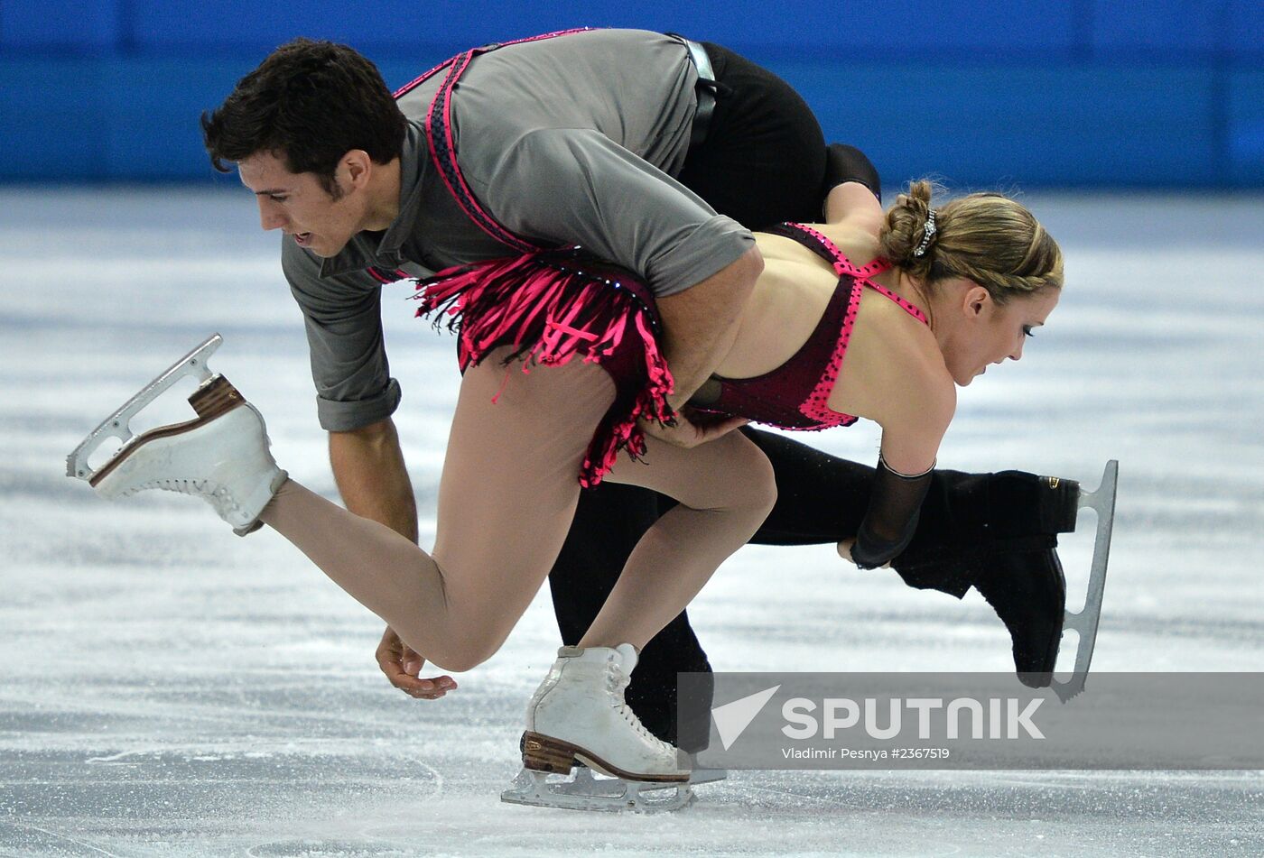 2014 Winter Olympics. Figure skating. Pairs. Short program