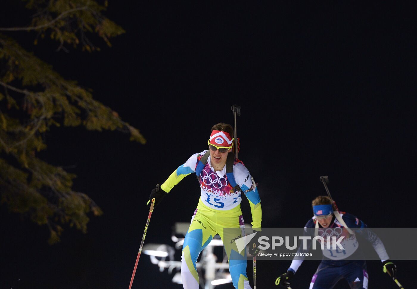 2014 Winter Olympics. Biathlon. Women. Pursuit race