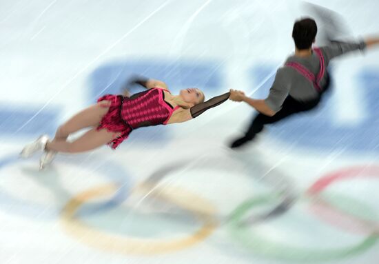 2014 Winter Olympics. Figure skating. Pairs. Short program