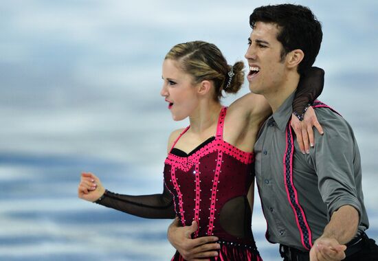 2014 Winter Olympics. Figure skating. Pairs. Short program