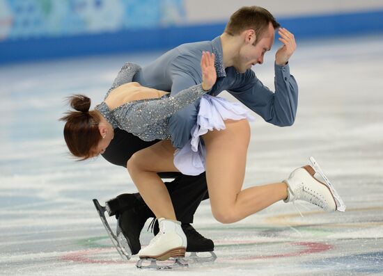 2014 Winter Olympics. Figure skating. Pairs. Short program