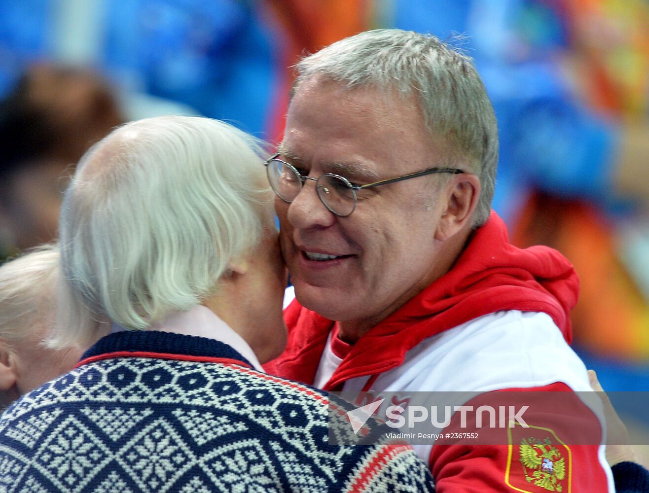 2014 Winter Olympics. Figure skating. Pairs. Short program