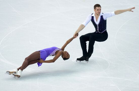 2014 Winter Olympics. Figure skating. Pairs. Short program