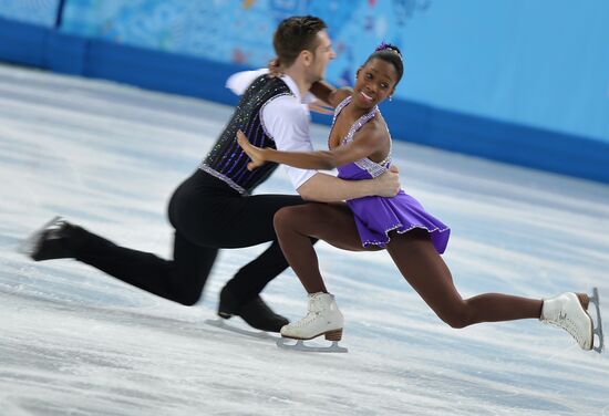 2014 Winter Olympics. Figure skating. Pairs. Short program