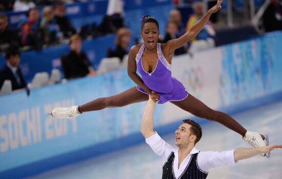 2014 Winter Olympics. Figure skating. Pairs. Short program