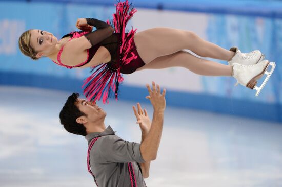 2014 Winter Olympics. Figure skating. Pairs. Short program