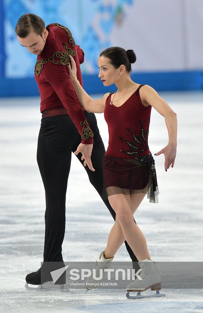 2014 Winter Olympics. Figure skating. Pairs. Short program