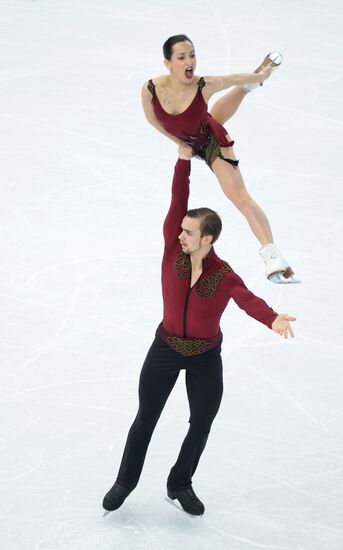 2014 Winter Olympics. Figure skating. Pairs. Short program