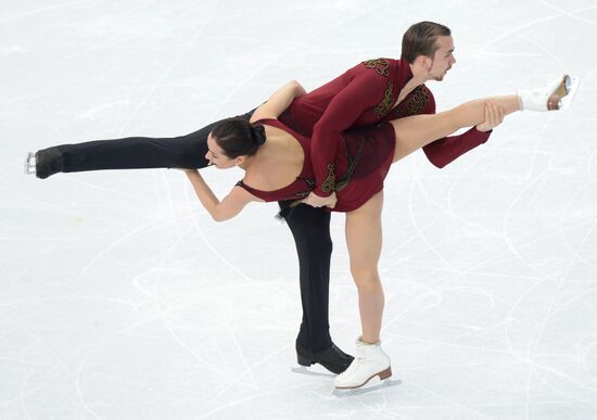 2014 Winter Olympics. Figure skating. Pairs. Short program