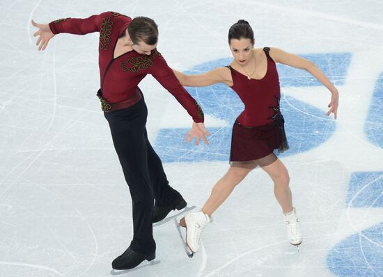 2014 Winter Olympics. Figure skating. Pairs. Short program