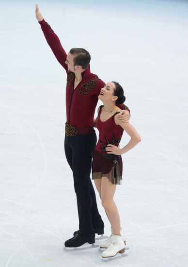 2014 Winter Olympics. Figure skating. Pairs. Short program