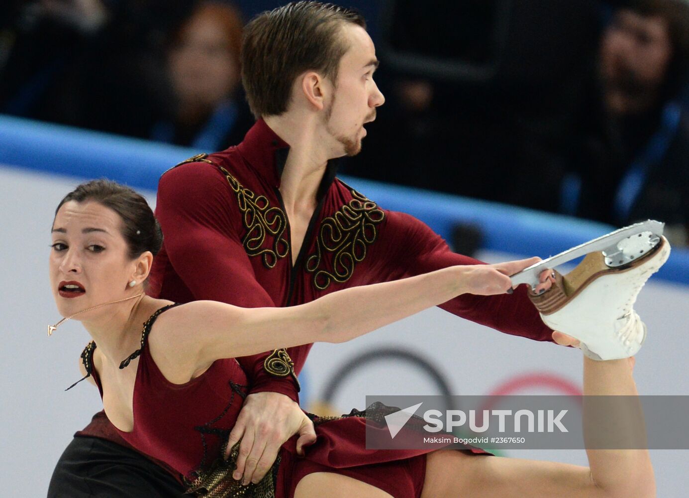 2014 Winter Olympics. Figure skating. Pairs. Short program