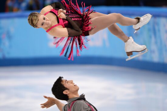 2014 Winter Olympics. Figure skating. Pairs. Short program