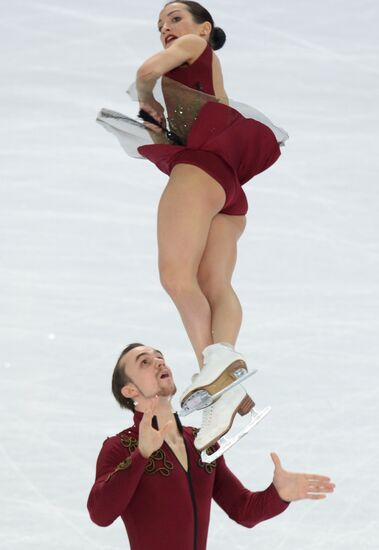 2014 Winter Olympics. Figure skating. Pairs. Short program