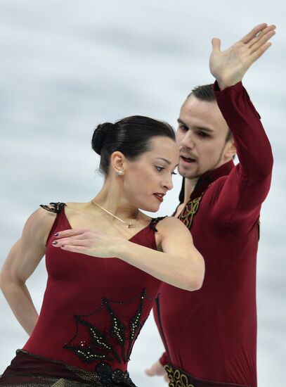 2014 Winter Olympics. Figure skating. Pairs. Short program