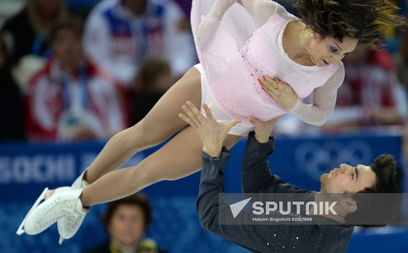 2014 Winter Olympics. Figure skating. Pairs. Short program