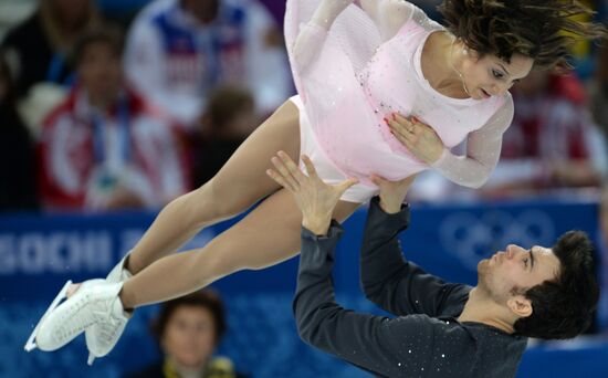 2014 Winter Olympics. Figure skating. Pairs. Short program