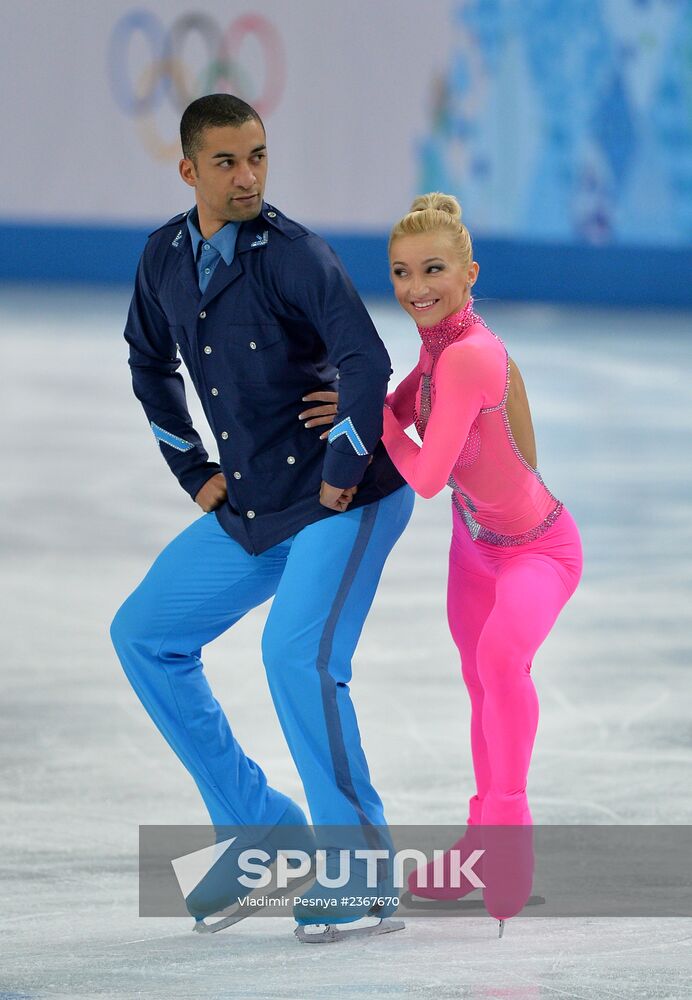 2014 Winter Olympics. Figure skating. Pairs. Short program