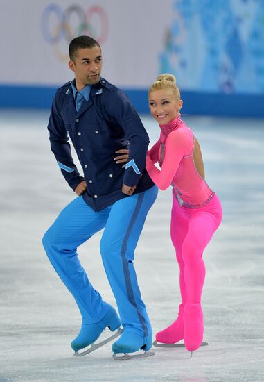 2014 Winter Olympics. Figure skating. Pairs. Short program