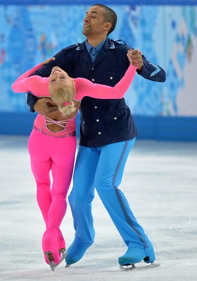 2014 Winter Olympics. Figure skating. Pairs. Short program