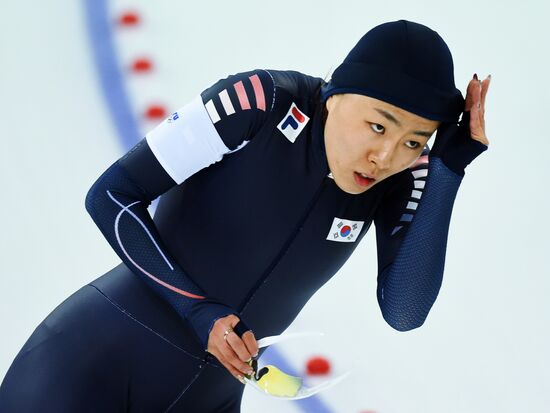 2014 Winter Olympics. Speed skating. Women. 500m