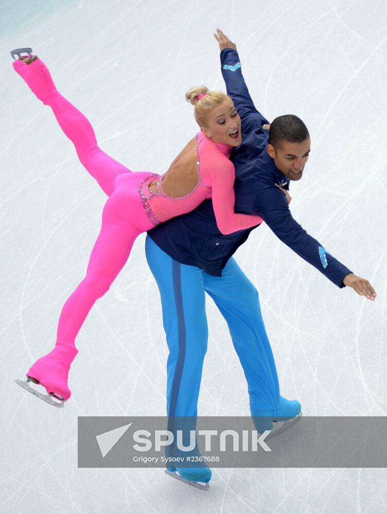 2014 Winter Olympics. Figure skating. Pairs. Short program