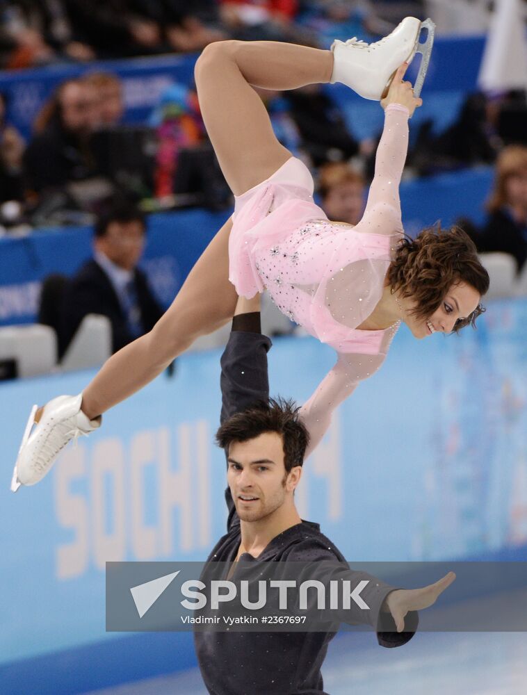 2014 Winter Olympics. Figure skating. Pairs. Short program