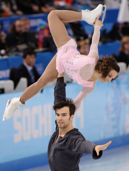 2014 Winter Olympics. Figure skating. Pairs. Short program