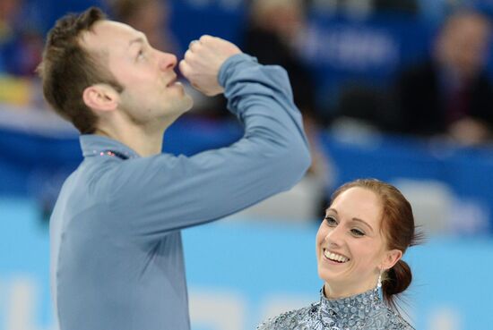 2014 Winter Olympics. Figure skating. Pairs. Short program