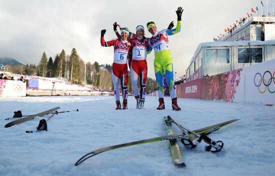 2014 Winter Olympics. Cross-country skiing. Women. Sprint