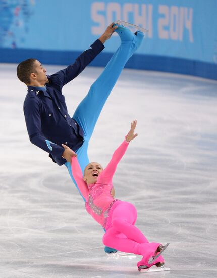 2014 Winter Olympics. Figure skating. Pairs. Short program