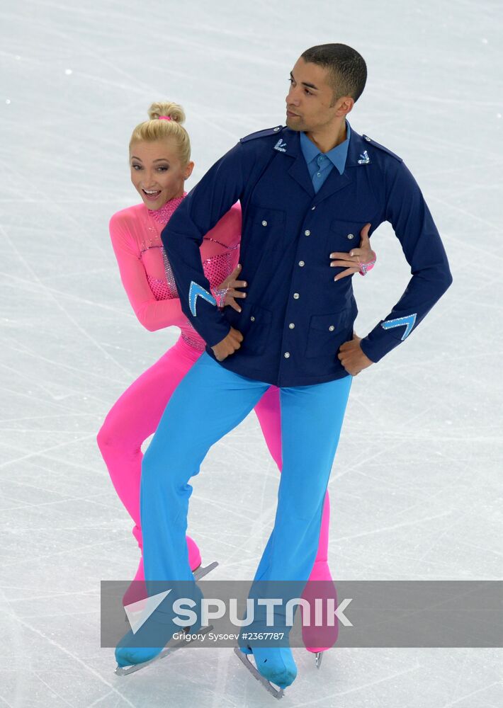 2014 Winter Olympics. Figure skating. Pairs. Short program