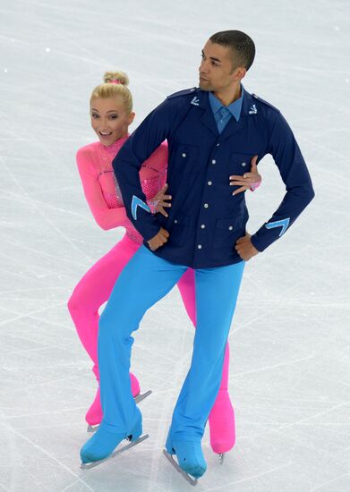 2014 Winter Olympics. Figure skating. Pairs. Short program