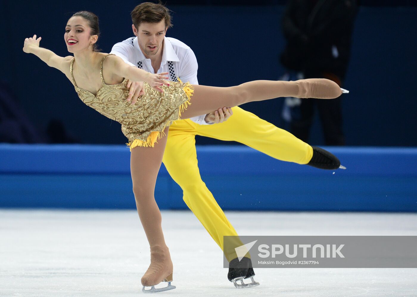 2014 Winter Olympics. Figure skating. Pairs. Short program