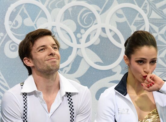 2014 Winter Olympics. Figure skating. Pairs. Short program