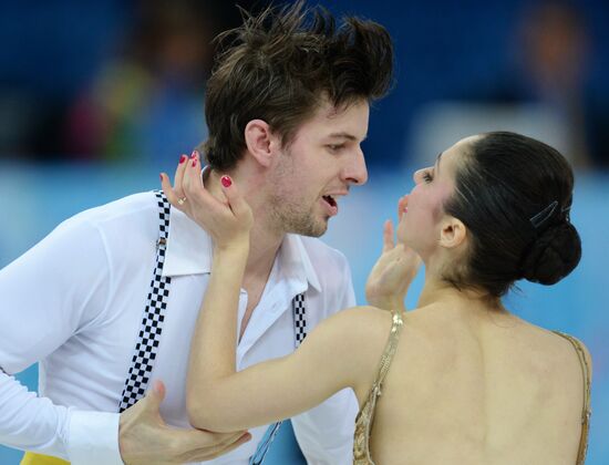 2014 Winter Olympics. Figure skating. Pairs. Short program